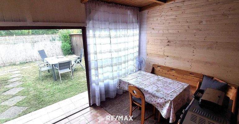 überdachte Terrasse