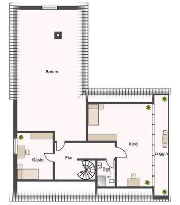 Grundriss Dachgeschoss