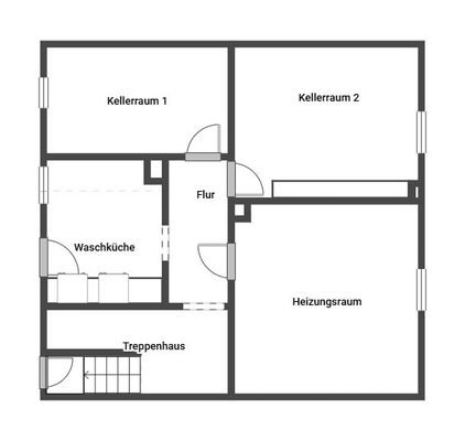 Grundriss Keller