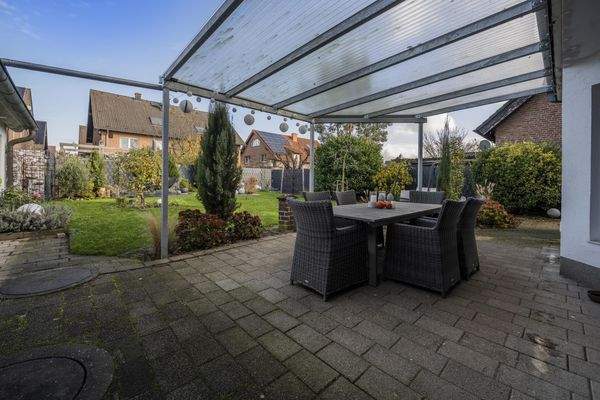 Überdachte Terrasse