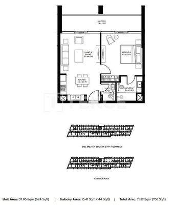 Luxury Apartments with Payment Plan in Sharjah Al Jada