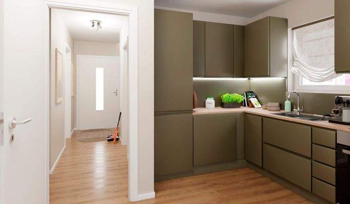 Eingangsbereich Ihres neuen Zuhauses!