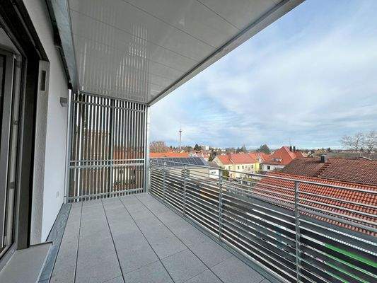 Großzügiger Balkon