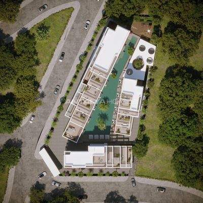 Investment Apartments with 400 m² Pool in Antalya Aksu