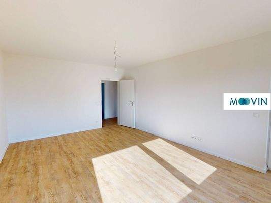 Ansicht II: Wohn- und Esszimmer