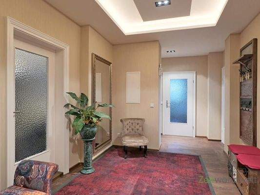 Blick in den Wohnungsflur