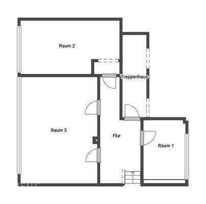 Grundriss Zwischengeschoos
