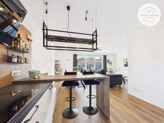 Blick ins Wohnzimmer