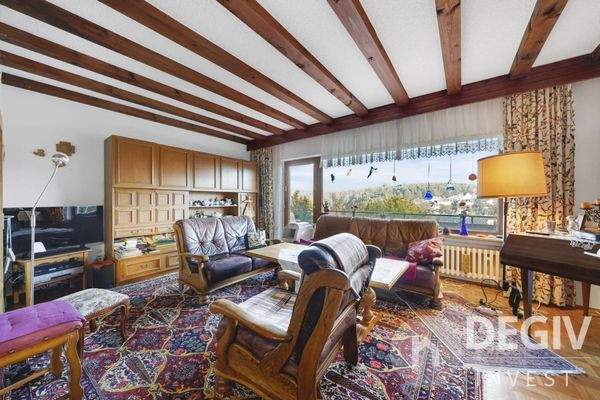 Wohnzimmer mit Blick