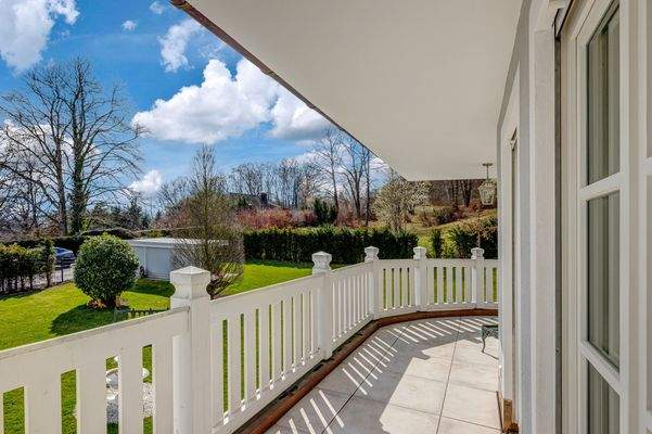 Balkon in Süd-Ausrichtung