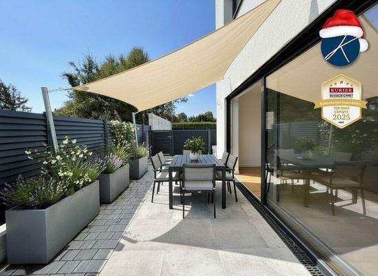 KI-generierter Gestaltungsvorschlag (Möblierung nicht enthalten)