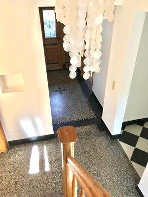 Blick auf den Flur von oben