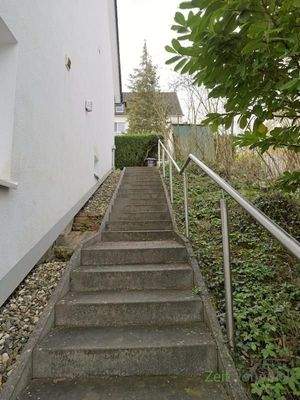 Außentreppe am Haus