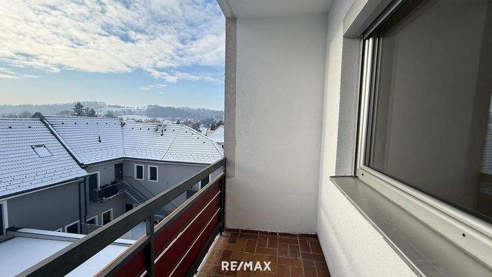 Wohnzimmer-Loggia ostseitig