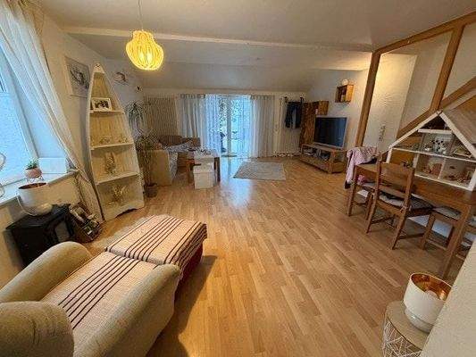 Blick in das Wohnzimmer