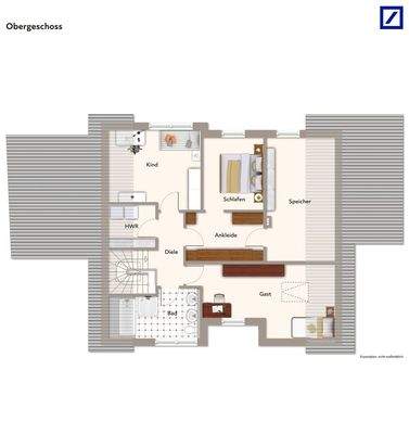 Grundriss Obergeschoss