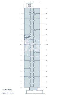 Grundriss 2. Obergeschoss Gebäude B