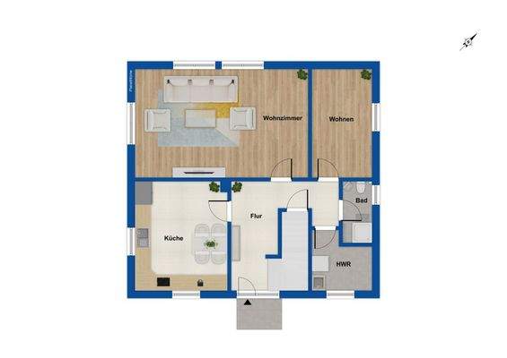 Grundriss Erdgeschoss