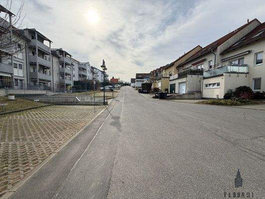 Straßenansicht Balkonseite