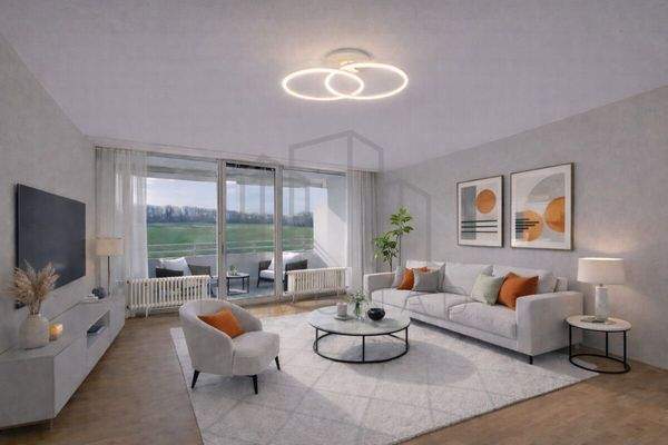 Visualisierung Wohnzimmer