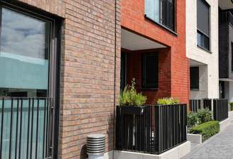 Ansicht Hausfassaden