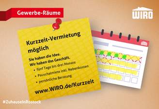 Kurzzeit-Vermietung 5 Tage bis 3 Monate