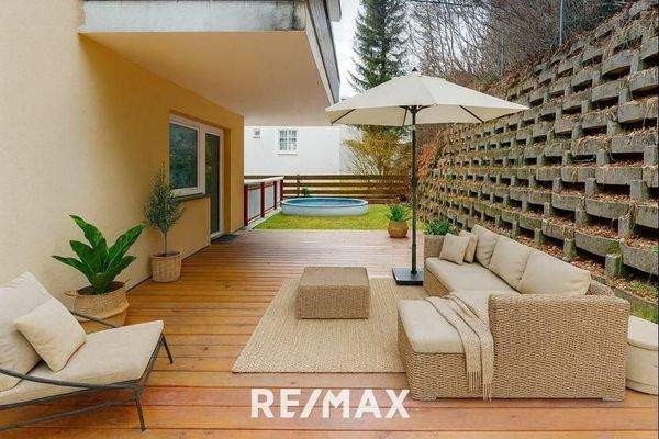 Wohnung - Terrasse Visualisierung.