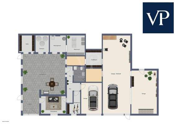 Grundriss EG Nebengebäude