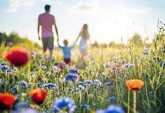 entschleunigt Wohnung mit der Natur