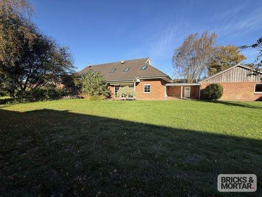 Blick aus dem Garten