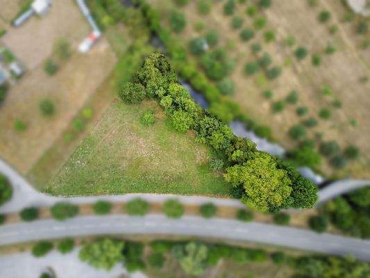 Vogelperspektive Nordausrichtung