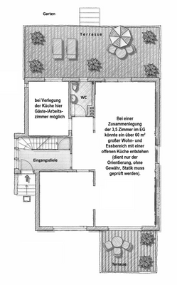 *Variante* EG zusammengelegt