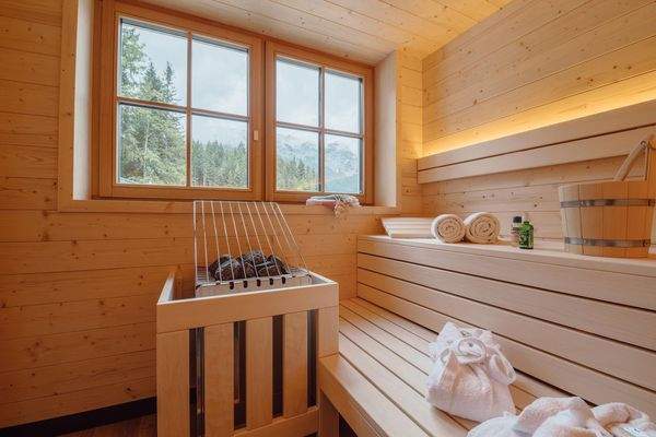 Sauna with a view