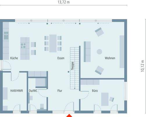 Grundriss Erdgeschoss