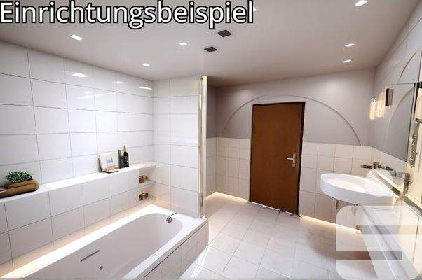 Einrichtungsbeispiel Badezimmer Erdgeschoss