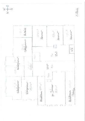 Grundrisse Rätzlingen Wohnhaus OG