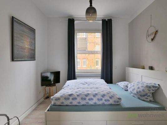 Blick ins vordere Schlafzimmer