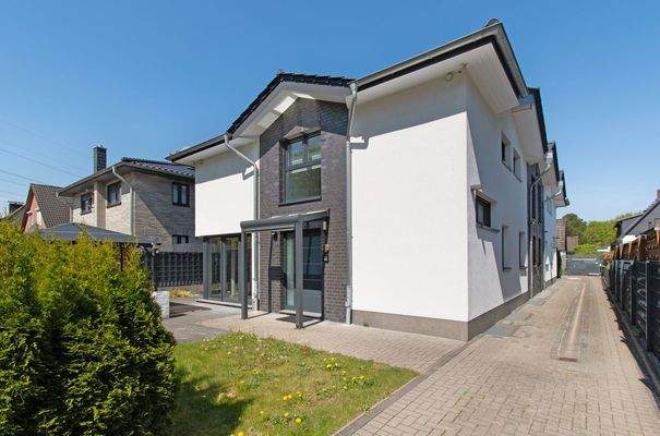 Frontansicht des Hinterhauses