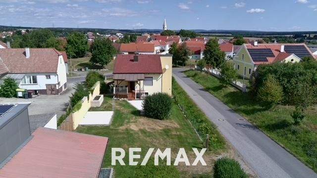 Blick zum Dorfzentrum