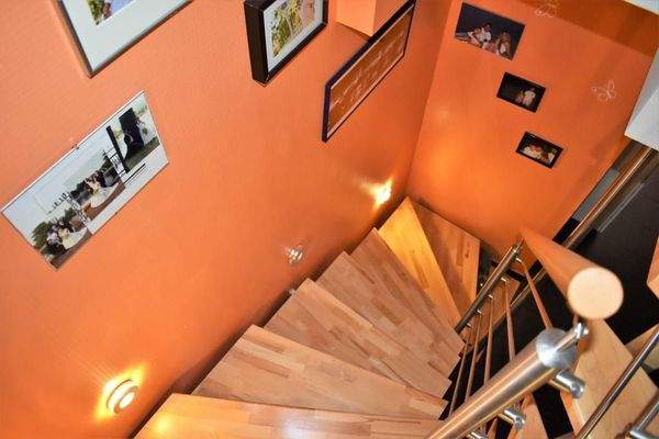 Modernes Treppenhaus