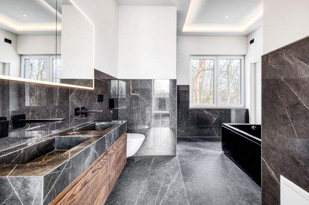 Vollbadezimmer en Suite