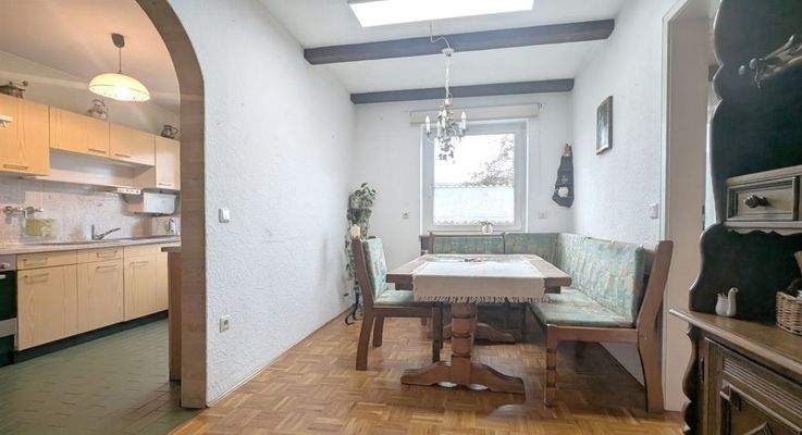 Küche und Essbereich Obergeschoss