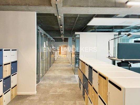 Beispielhafte Bürofläche