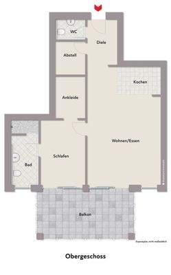 Wohnung 5 / 1. OG Mitte