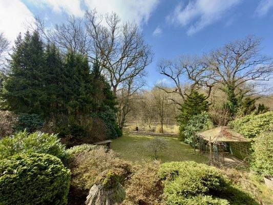 Panoramablick zur Alster und in das Naturschutzgebiet
