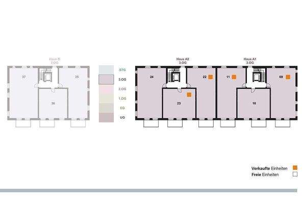Geschossübersicht 3. OG