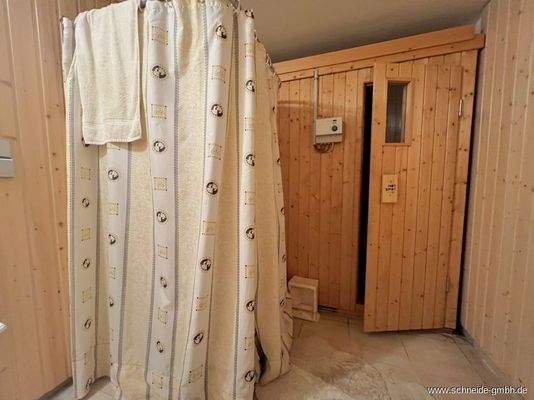 Sauna im Keller 