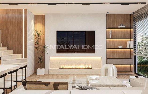 5-Bedroom Houses with Private Pool in Muratpaşa Antalya