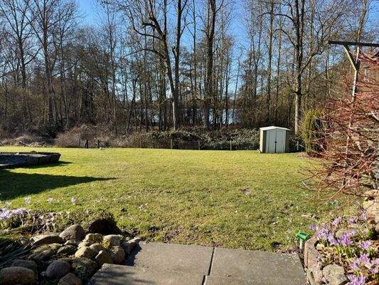 Grundstück Richtung See