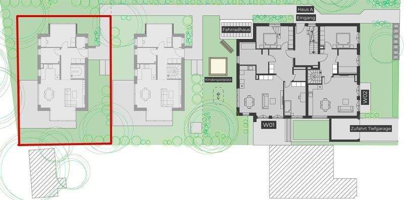 Übersicht Grundstück